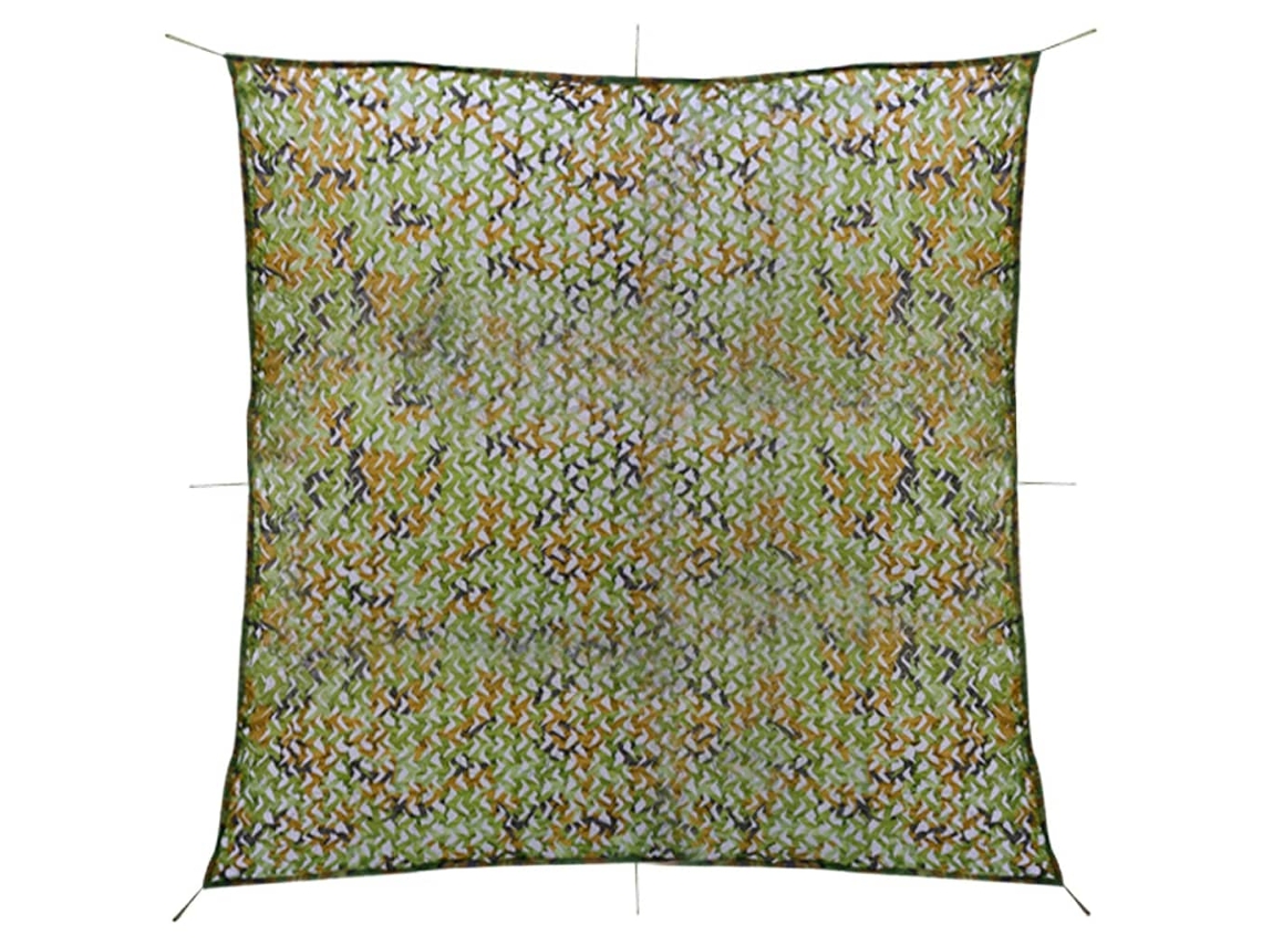 Vidaxl Rede De Camuflagem Com Saco De Armazenamento 4x4 M