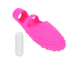 HYMNORA Vibrador Feminino Para Dedo Estimulador À Prova Dágua Em Silicone Para Massagem Íntima