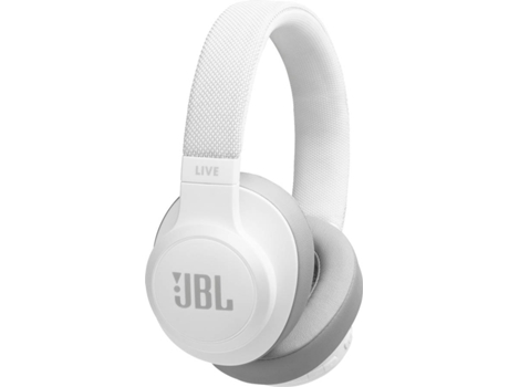 Auscultadores Bluetooth JBL LIVE 500 (On Ear - Microfone - Atende Chamadas - Branco)