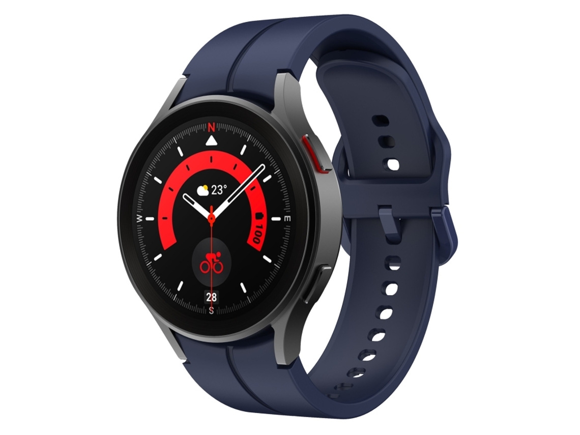 Bracelete para Samsung Galaxy Watch 5 Silicone Fivela Colorida Azul Meia noite XIAOMOYU (40mm/44mm)