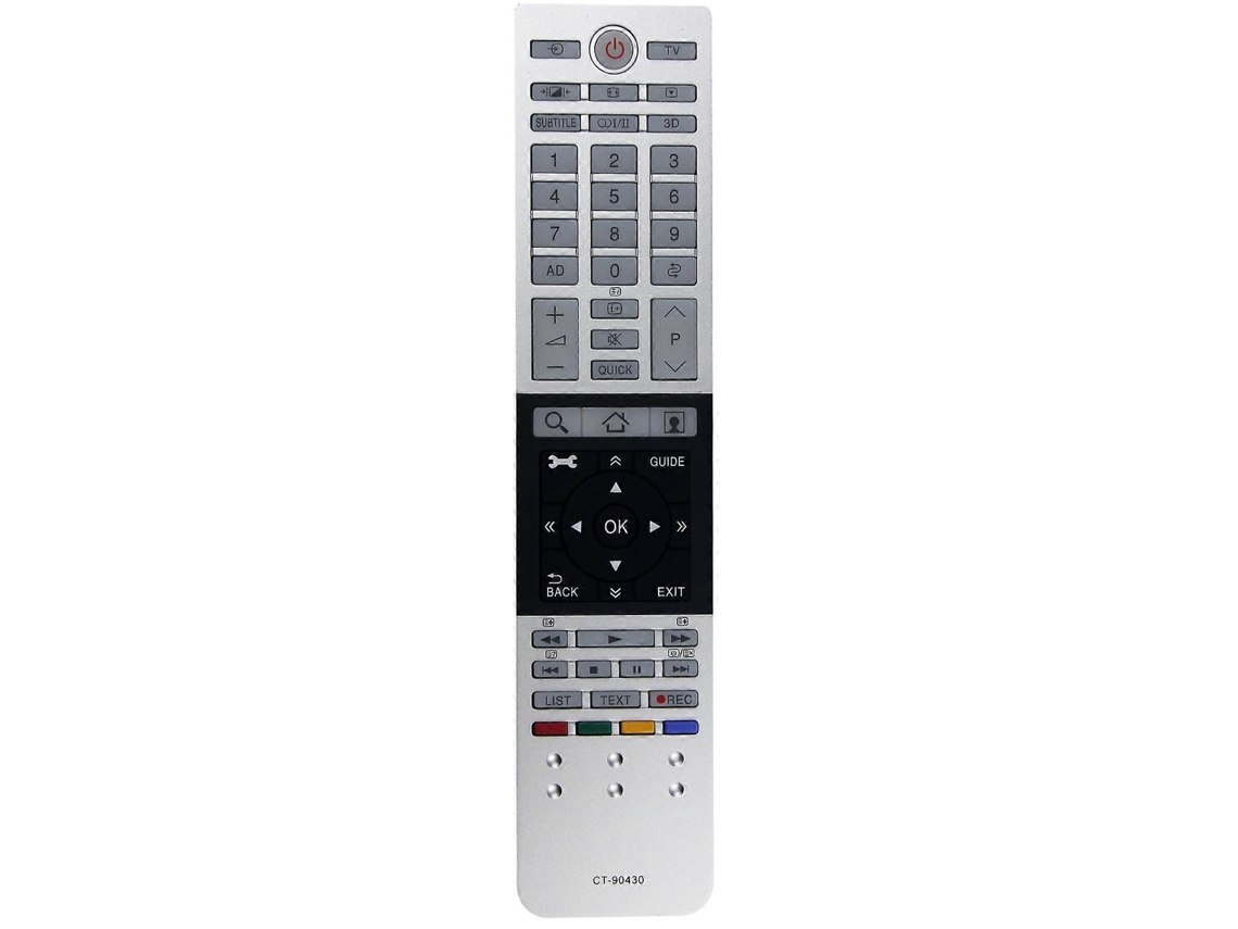 Controle Remoto Ct 90430 De Substituição Para Tv Toshiba 4k Ultra Hd Smart Tv.