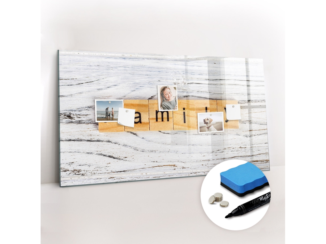 Quadro Magnético Família Para O Quarto Das Crianças Espelharte (120x60 Cm)