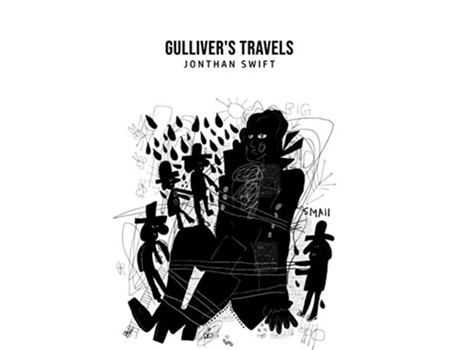 Livro Gullivers Travels de Jonthan Swift (Inglês)