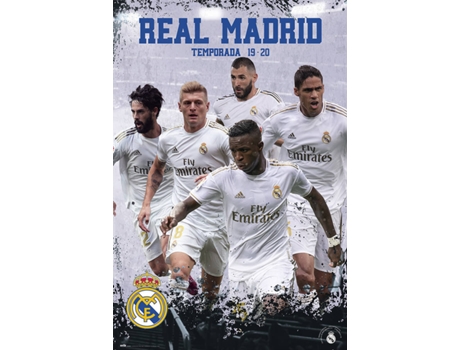 Poster REAL MADRID 2019/2020 Grupo