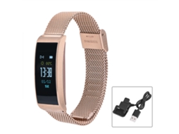 Pulseira fitness inteligente EOOCOO, resistente à água IP68, com monitor de frequência cardíaca