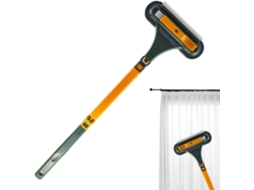 Ferramenta Para Limpeza De Telas De Janelas | Ferramenta Multifuncional 2 Em 1 Com Rodo