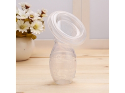 Bomba Tira-leite Manual Transparente Para Bebês, Coletor De Silicone Para Seios, Corretor Automático