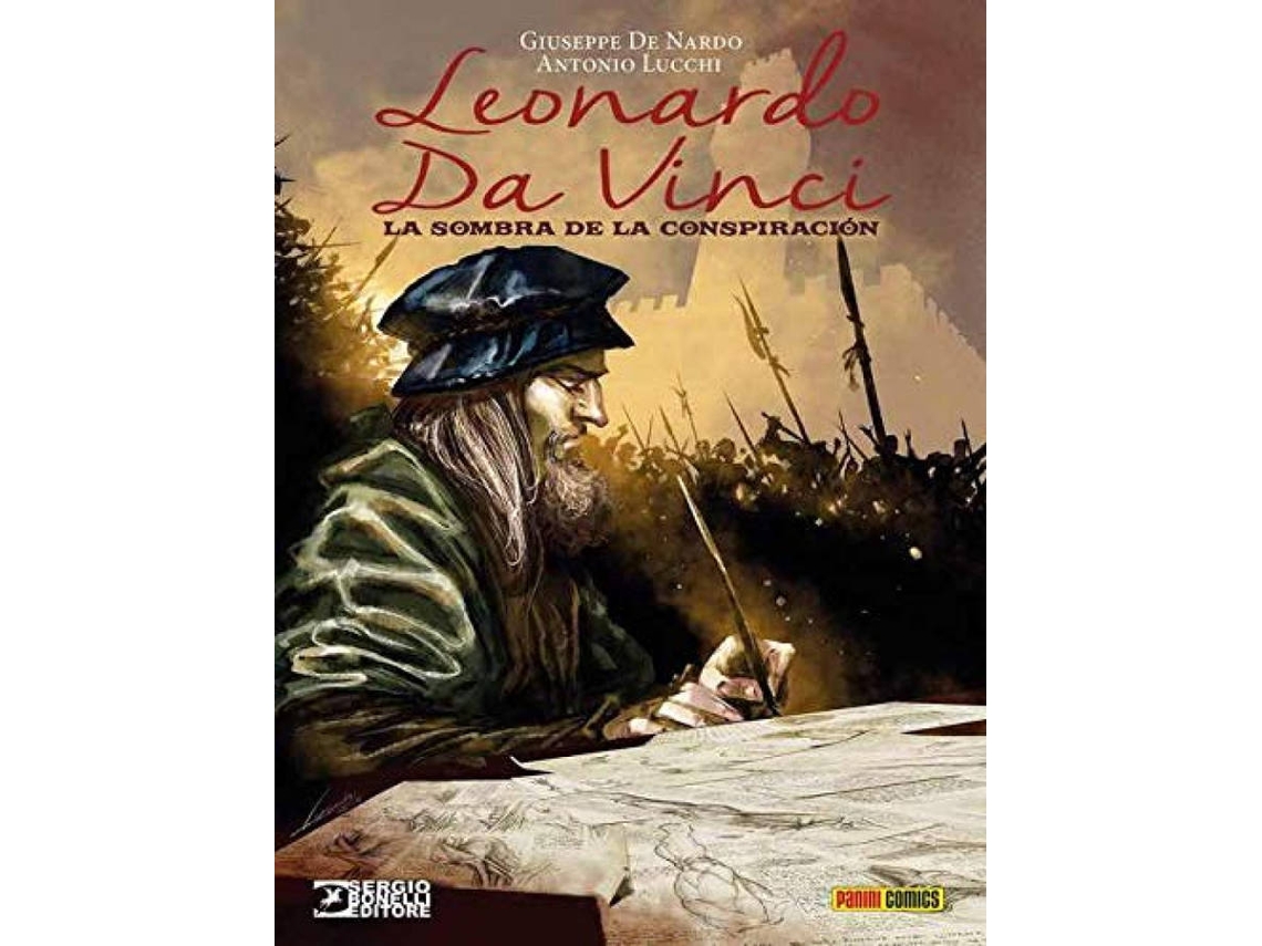 Livro Leonardo Da Vinci de Antonio Lucchi (Espanhol)