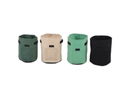 4 Bolsas Jardim Feltro Plantas Interior Exterior