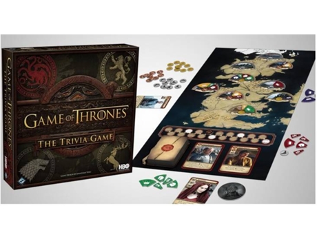 Jogo De Tabuleiro Game Of Thrones The Trivia Game Idade Minima