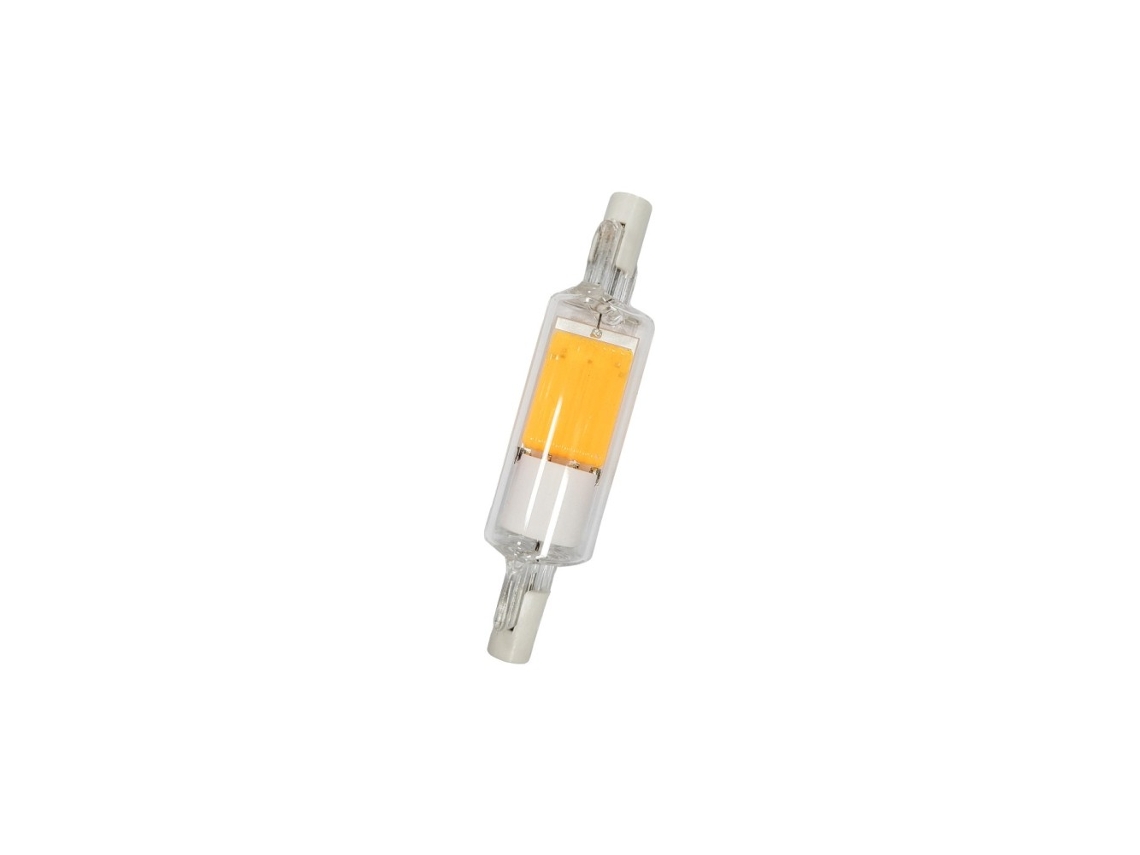 Lâmpada LED de vidro R7s 78mm 5w 500lm Ø16mm 4000k