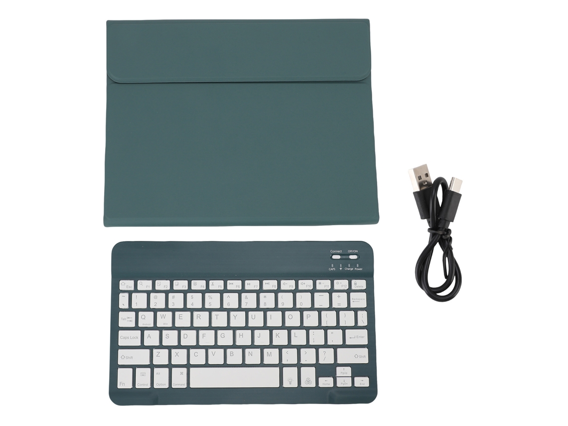 Capa Para Ipad (com Teclado Desmontável E Iluminação De 7 Cores)