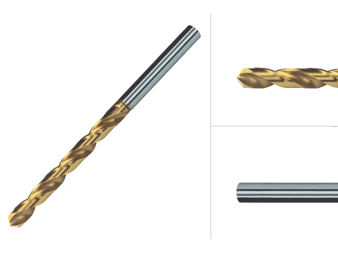 Brocas de Metal Hss-G Tin 9 Mm Por Peça WOVAR