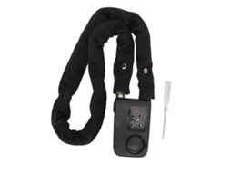 Trava de Moto com Alarme 110db Senha Digital Anti furto Resistente À Água