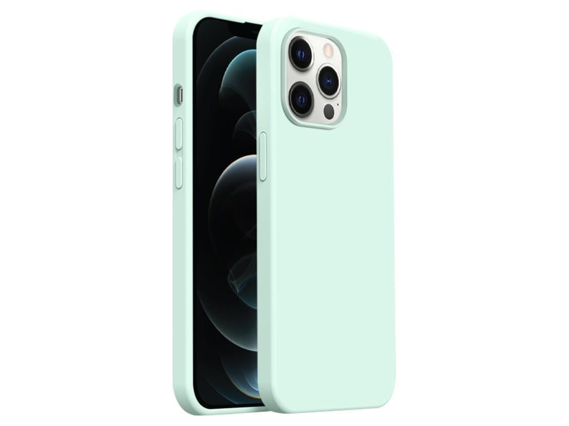 Capa De Silicone Líquido Ultra Fina Para Iphone 12 Pro - Cobertura Total - Magsafe