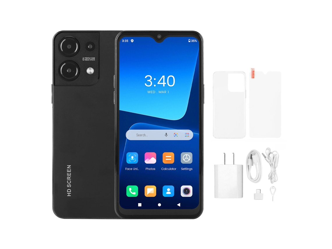 Smartphone Laxiscreed De 6,5 Polegadas Com 3g E Wi-fi Para Uso Diário
