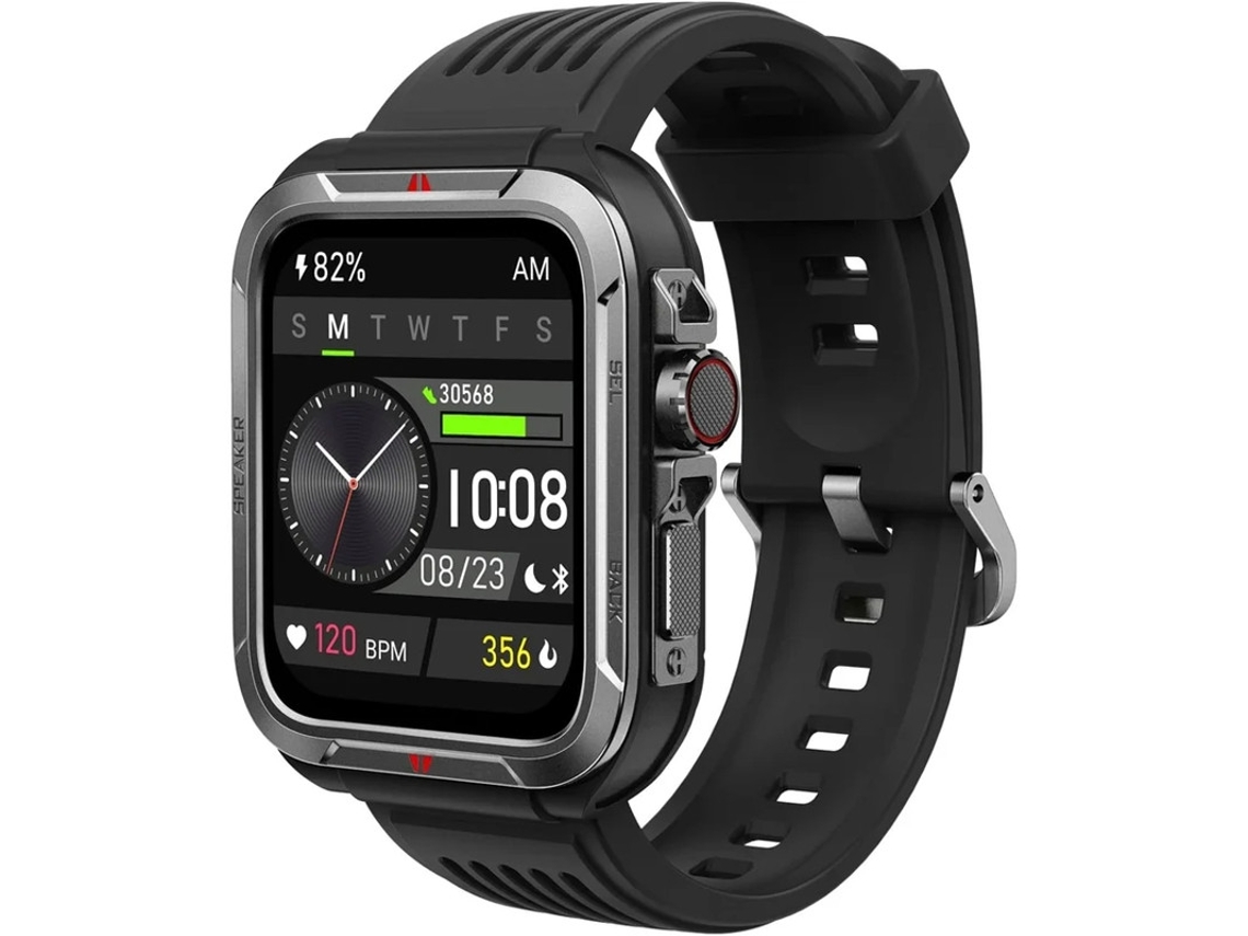 Smartwatch com função Attend/Fazer, moldagem de metal, rastreador fitness 1.8 com Alexa integrada, à prova d'água IP68, mais de 100 Bestvite