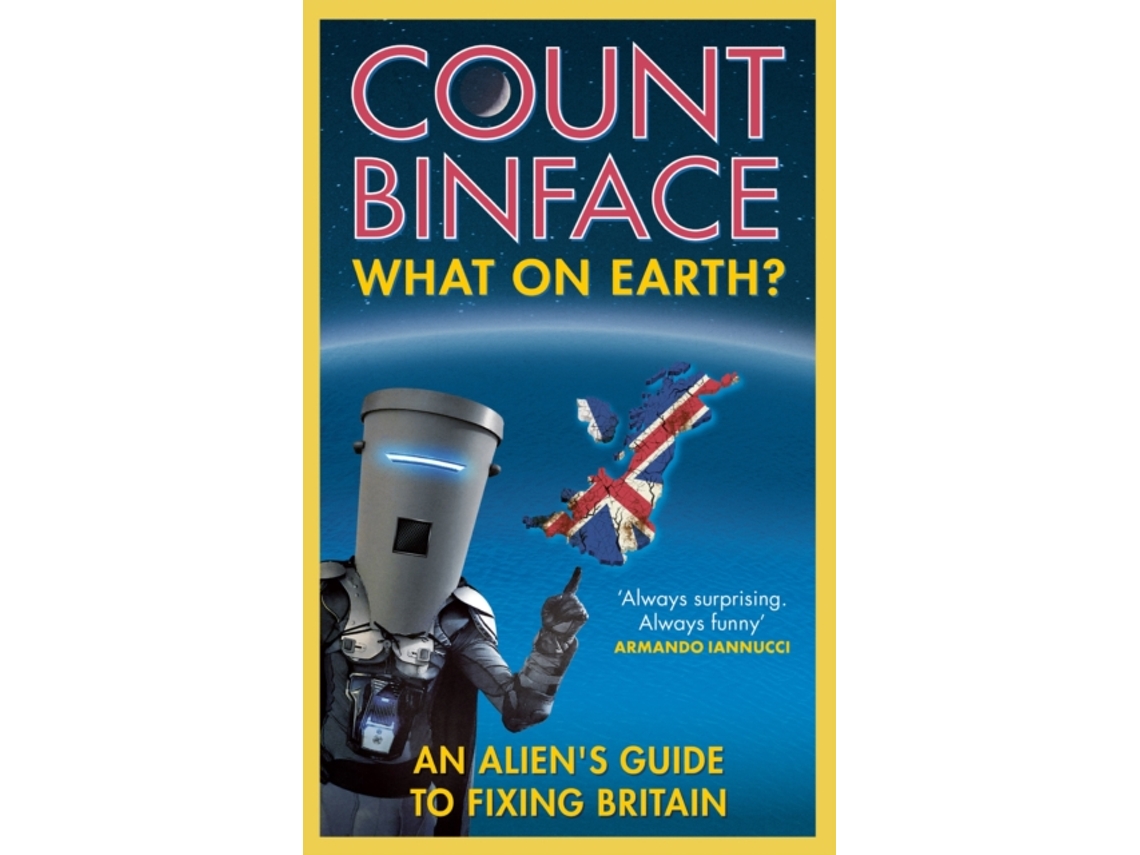 Livro What On Earth? De Count Binface (inglês)