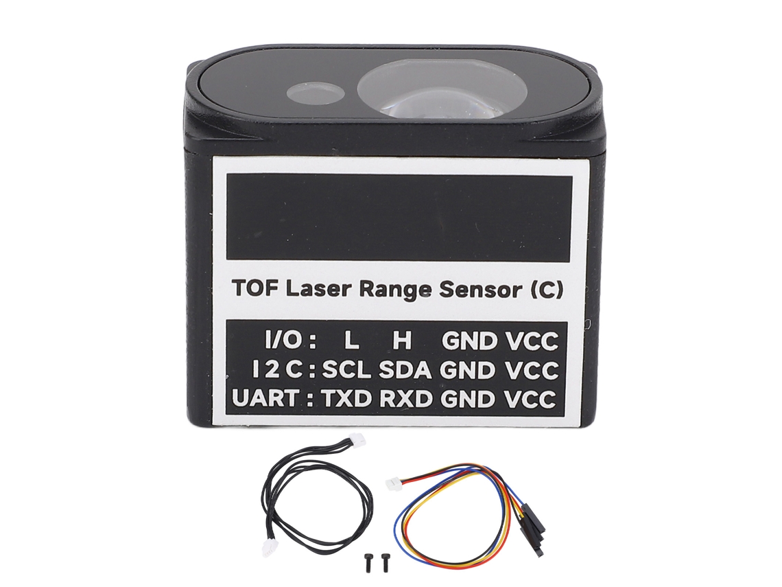 Sensor De Distância Tof De 25m Com Uart E I2c Para Evitação De Obstáculos Em Robôs