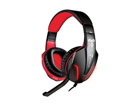 Conjunto de capacete TECHMADE Tm-Fl1 vermelho/preto