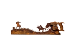 Ornamento De Metal Serra Decorativo Para Parede Worten