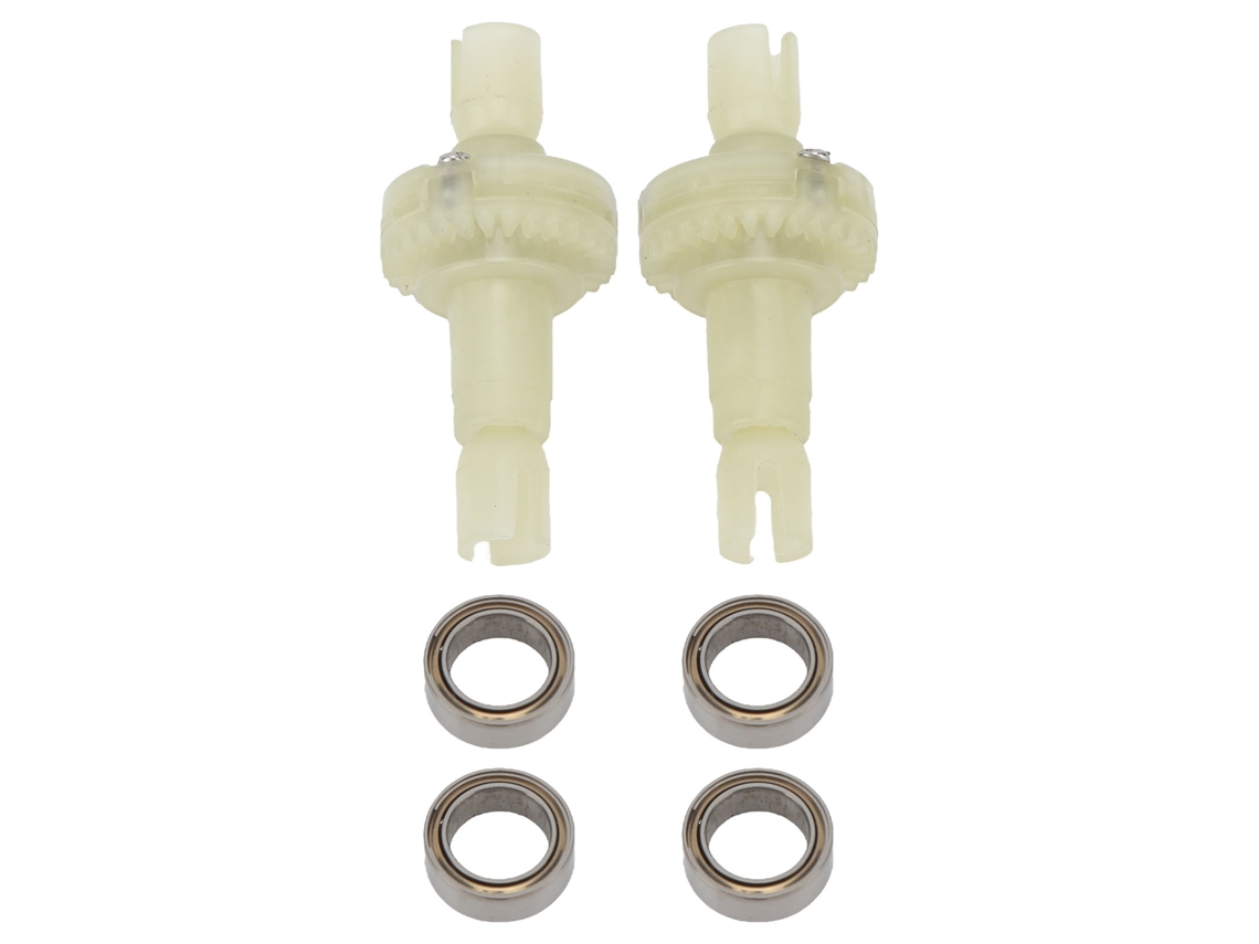 Mali 2 Peças Diferencial de Carro Rc com Rolamentos para Wltoys 284010 284161 K989 Peças de Reposição