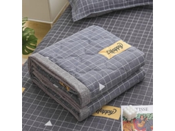 Edredom de Primavera/verão Lavável na Máquina para Solteiro e Casal Ideal Adultos Crianças Feito Patchwork Fin