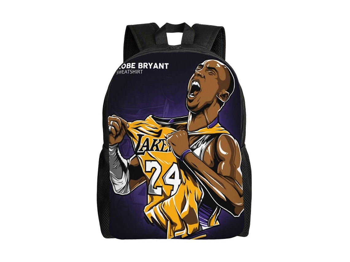 Mochila Kobe Bryant Para Estudantes, Estilosa E Leve, À Prova Dágua E Com Alça De Ombro Ajustável. Olysi Shop