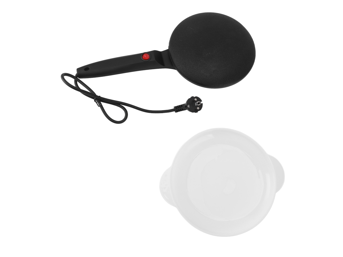 Laxiscreed Máquina De Panquecas E Rolinhos Preto Com Plugue Ue E Tensão Universal
