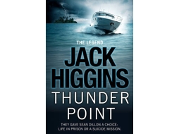 Livro Thunder Point de Jack Higgins (Inglês)