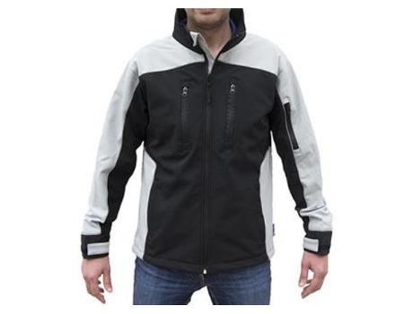 Chaqueta softshell bicolor talla l
