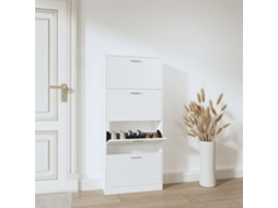 Sapateira Organizador 59X17X150 Cm Derivados de Madeira Branco