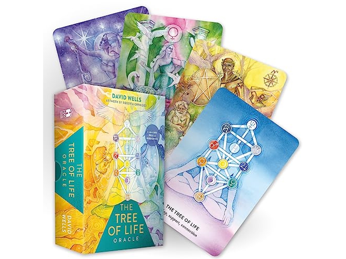 Livro Tree of Life Oracle de David Wells (Inglês)