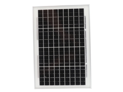 Painel Solar Monocristalino 10w 18v À Prova D'água Para Iluminação Off Grid Externa