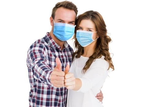 Máscara de Proteção RITTEREC 3-layer Safety Protection (50 Un)