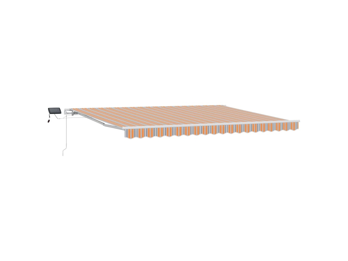 Toldo Retrátil Manual Multicolor 450x350 Cm Tecido e Aço MAISON EXCLUSIVE