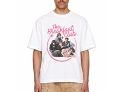 Rockinstone Breakfast Club Movie Airbrush White Adult T-shirt Size:l