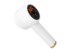 Martelo de rejuvenescimento facial, instrumento de beleza quente e frio, massageador facial Aquaforge para firmar e esticar a pele