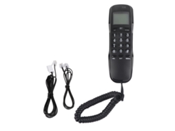 Mali telefone com Identificação de Chamadas Kx T888cid para Casa e Escritório Linha Telefônica Uk Cor Preta