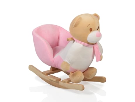 Urso De Peluche Rosa Wj 635 Moni Toys