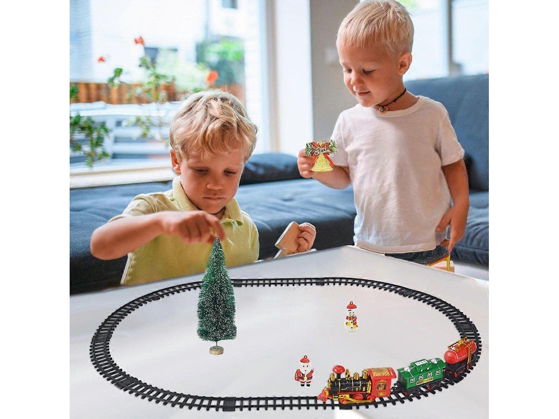 Comboio De Natal Multifuncional Com Luzes E Sons