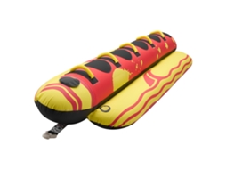 Tubo Rebocável para Navegação 354x103 Cm, Capacidade 385 Kg, Inflável, com Revestimento, para Esportes Aquáticos