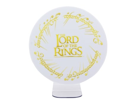 Candeeiro de Mesa LORD OF THE RINGS Logo Branco