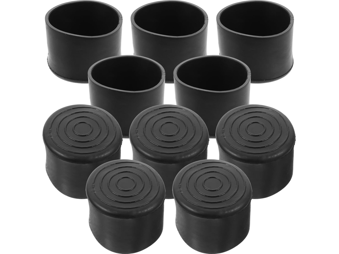 Conjunto De 10 Tampas Redondas Borracha Para Parafusos E Porcas, Em Pvc, Para Uso Interno E Externo