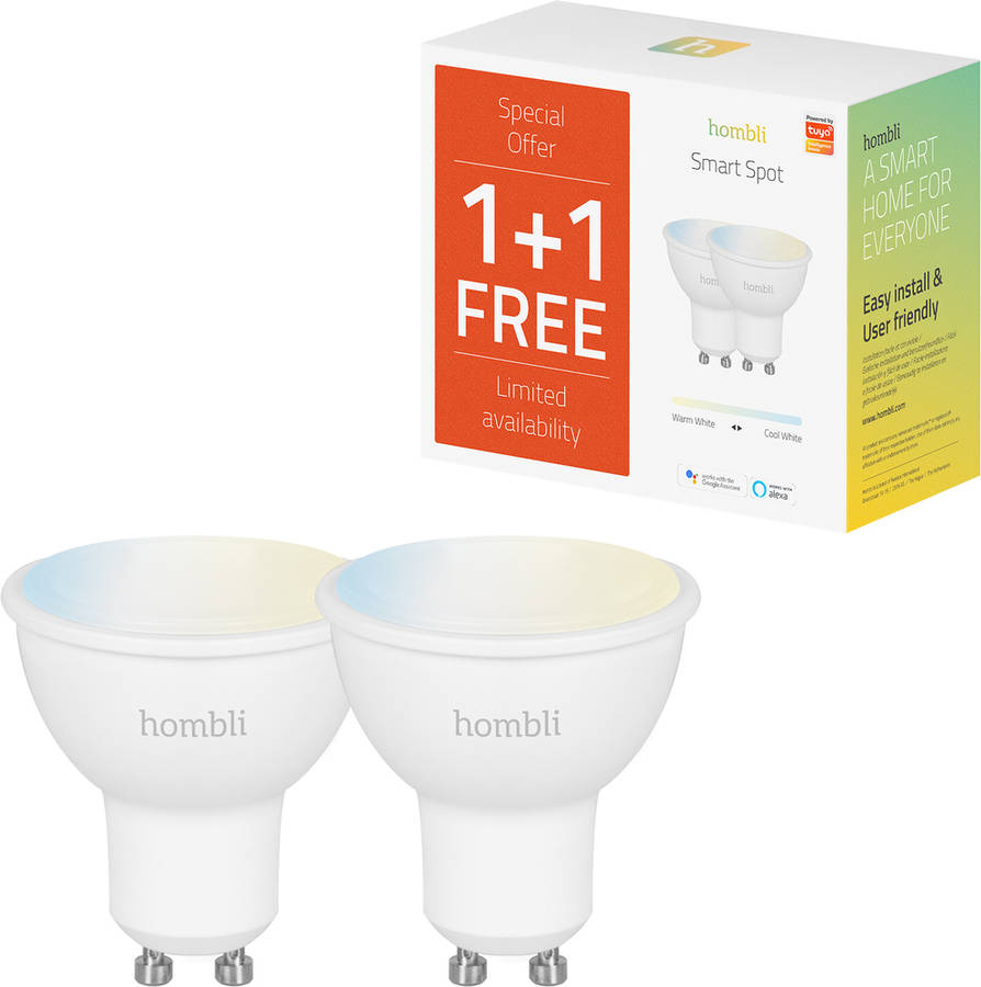 Pack Foco Inteligente HOMBLI 4.5W CCT