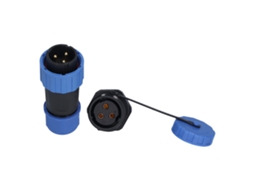 Conector À Prova D'água Com Porca Traseira Ip68, Tomada De Alimentação Para Aviação 250v Cabo/fio Lp203