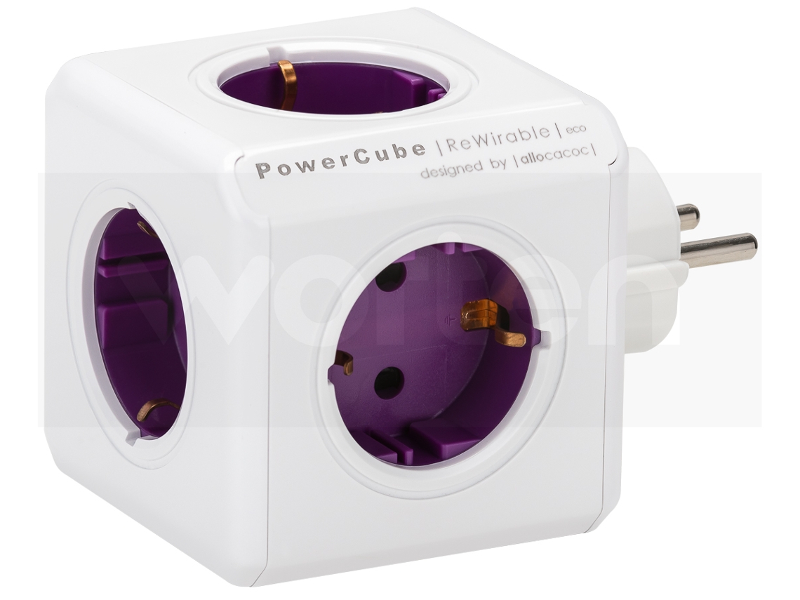 Tomada Cubo ALLOCACOC ReWirable Travel AL 1800 (Europa)