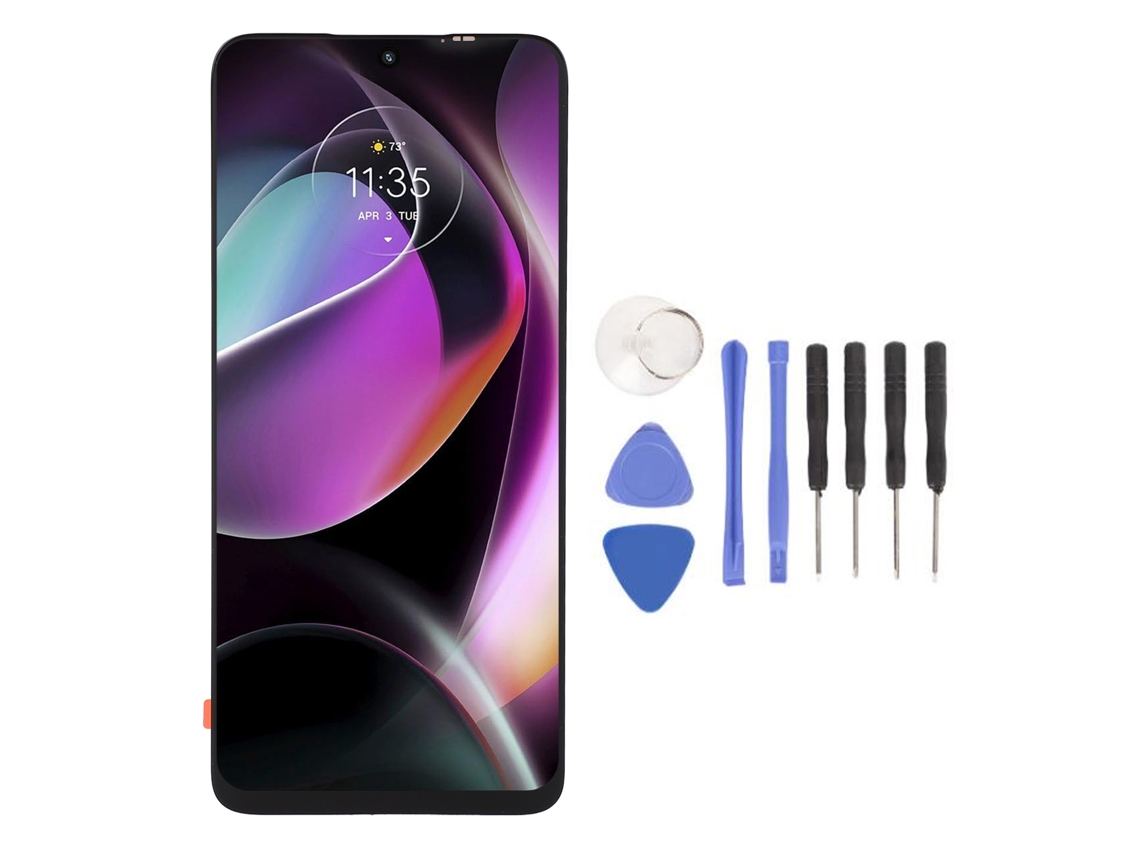 Aetheria tela Lcd Display Touch Digitizer para Moto G 5g 2022 Xt2213 Xt2213 3 Xt2213dl com Impressão Digital