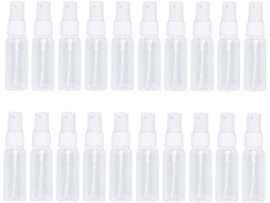 Frascos Spray Recarregáveis Com Tampa Plástica Aleatória