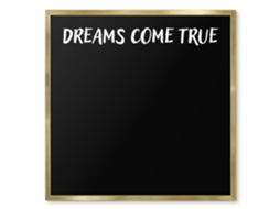 Magnetic Glass Board Dreams Come True For The Hall Espelharte (50x50 Cm)